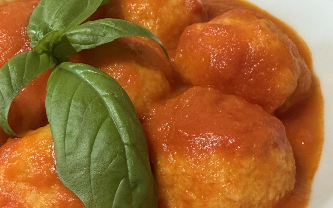 Polpette di formaggio casce e ove