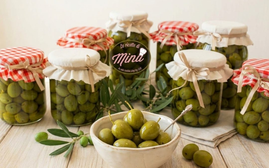 Olive verdi deamarizzate