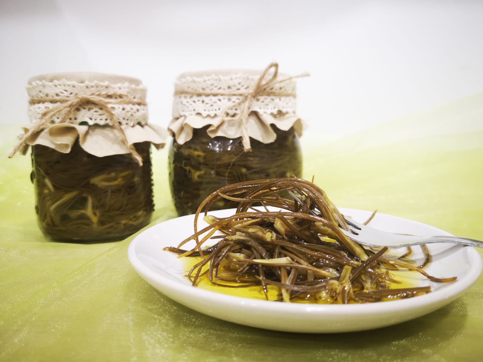 Agretti sott'olio