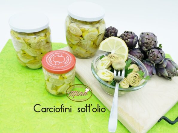 carciofini sott'olio