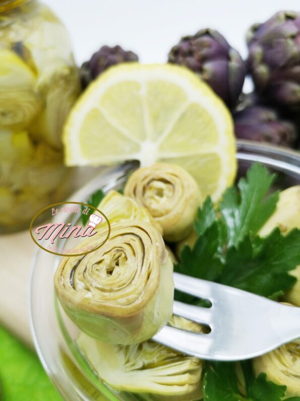 carciofini sott'olio
