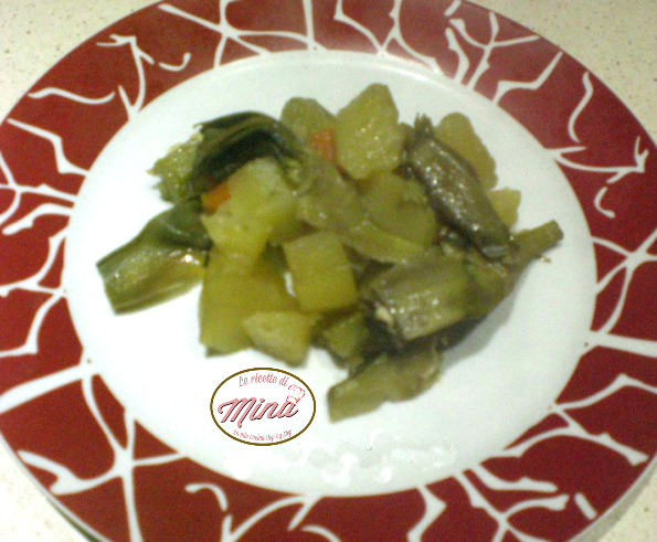 carciofi e patate light