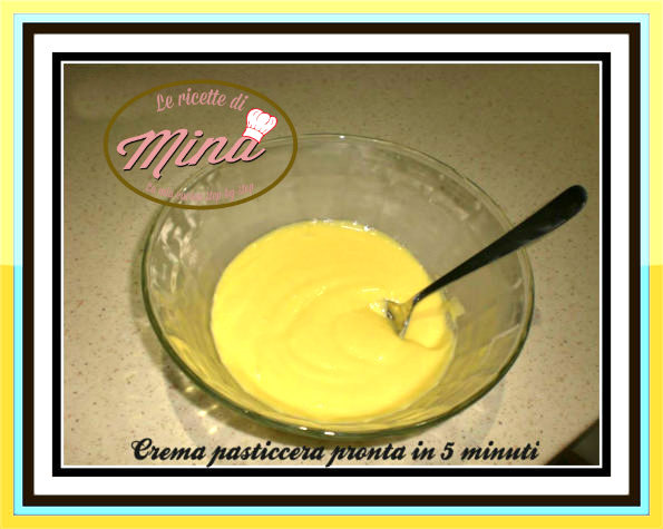 crema pasticcera pronta in 5 minuti