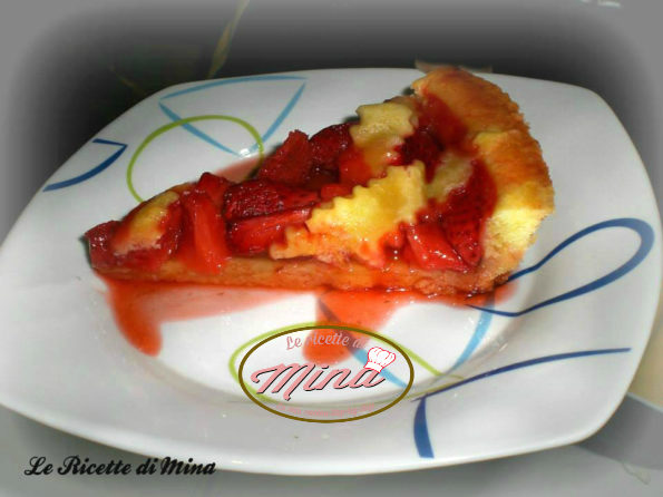 crostata di fragole fresche