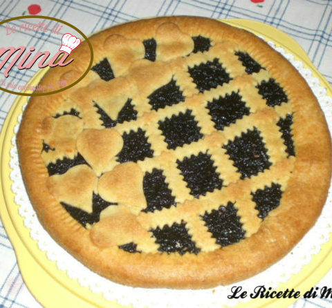 crostata di uva scrucchiata