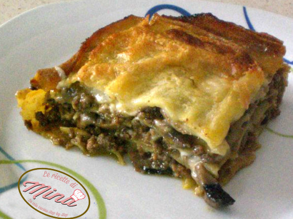 lasagne bianche alle verdure