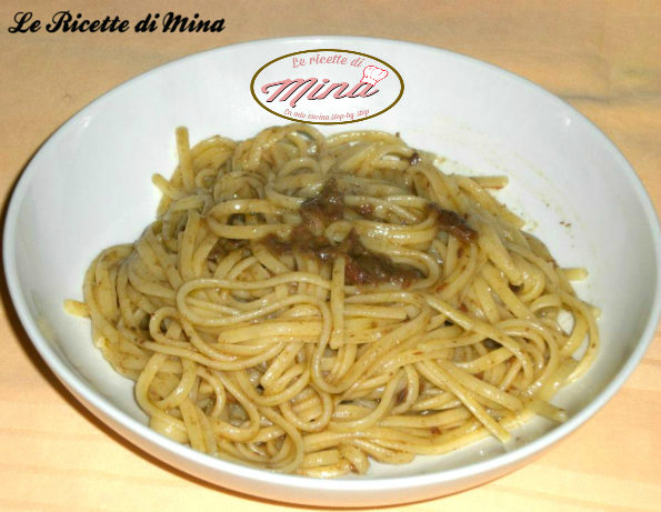 linguine aglio olio e alici