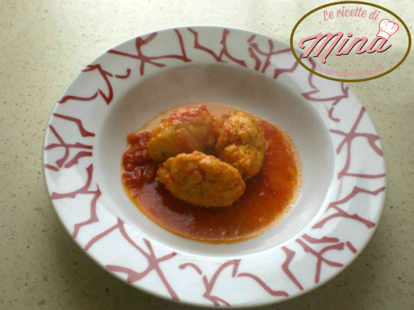 quenelle di merluzzo al sugo