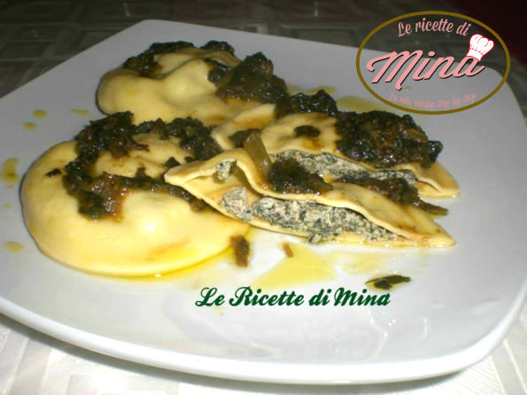 ravioli di ricotta e borragine
