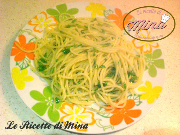 spaghetti prezzemolo e limone
