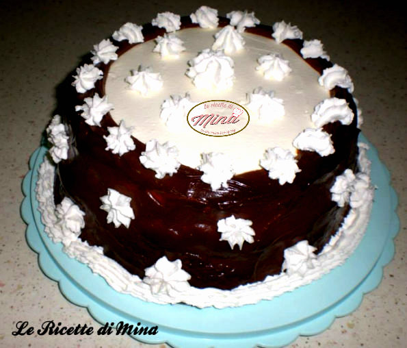 torta nuvola di panna e cioccolata