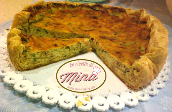 torta salata alle zucchine