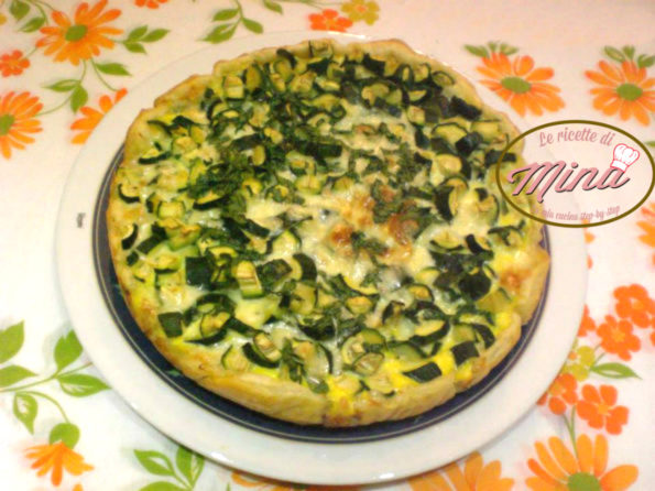 torta salata di zucchine e patate
