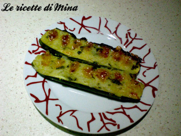 zucchine ripiene di patate