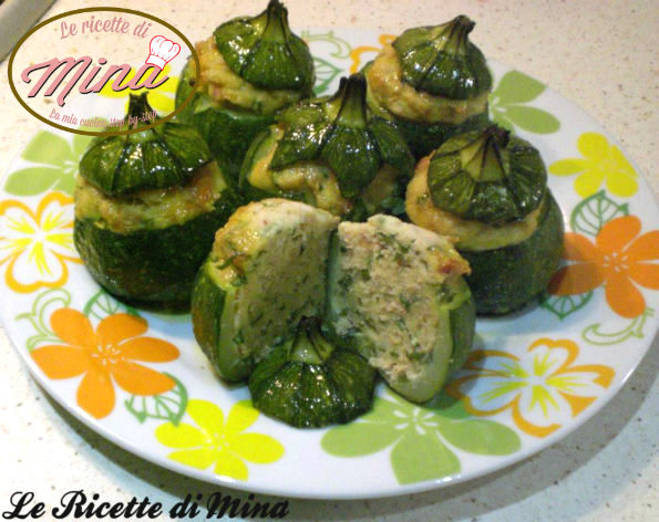 zucchine tonde ripiene