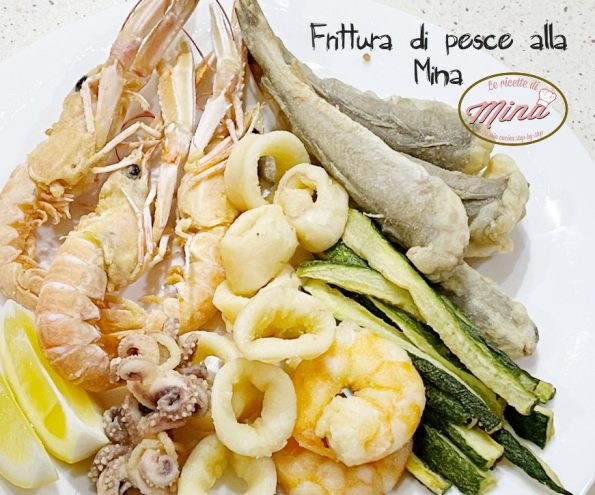 Frittura di pesce alla Mina