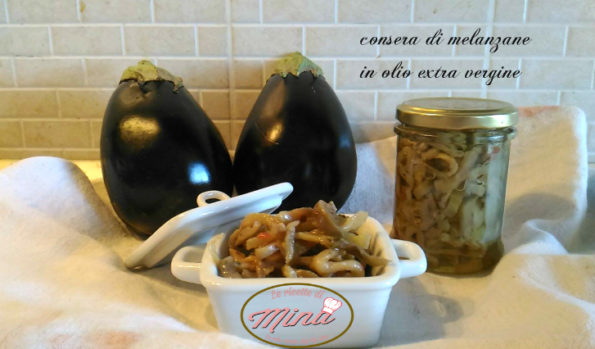 Conserva di melanzene in olio extra vergine