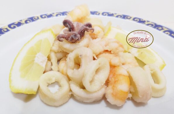 Frittura di pesce alla Mina