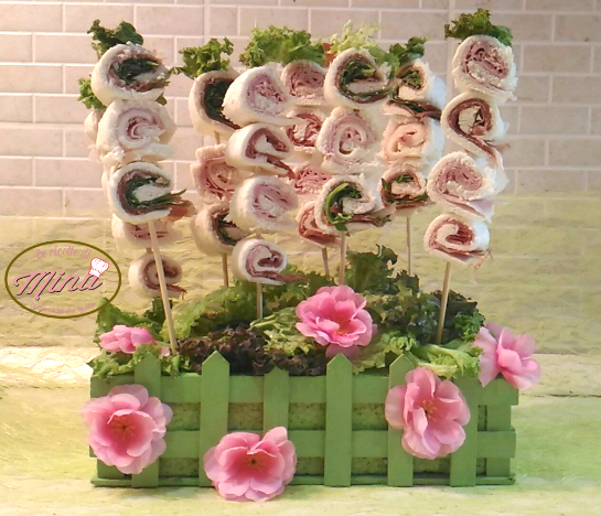 Finger food prato fiorito
