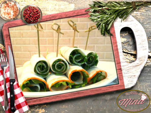 Involtini di surimi e rucola light