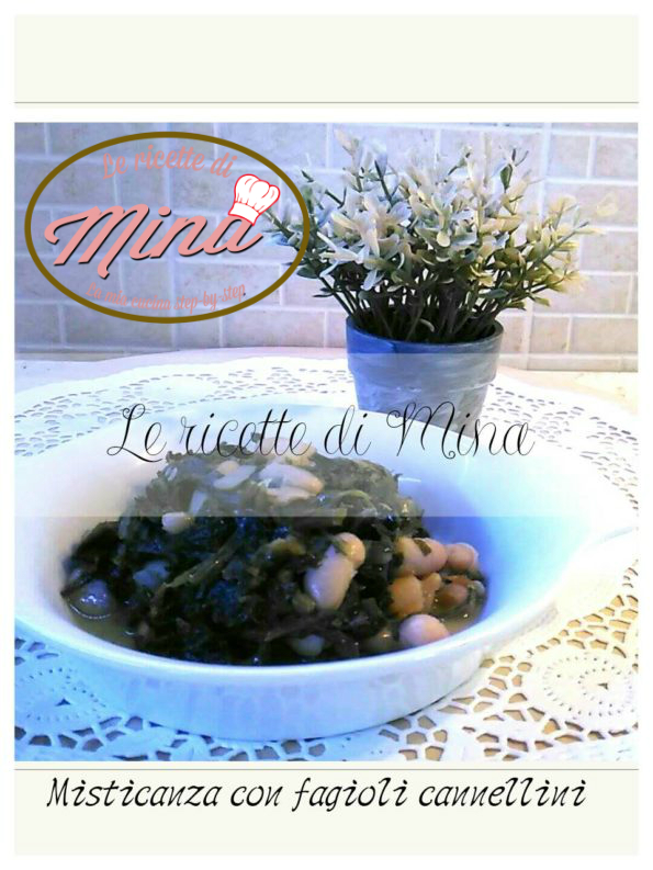 Misticanza con fagioli cannellini
