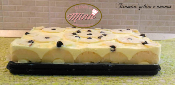 Tiramisù gelato e ananas 2
