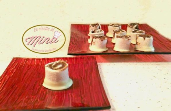 rotolini alla nutella e cioccolato bianco