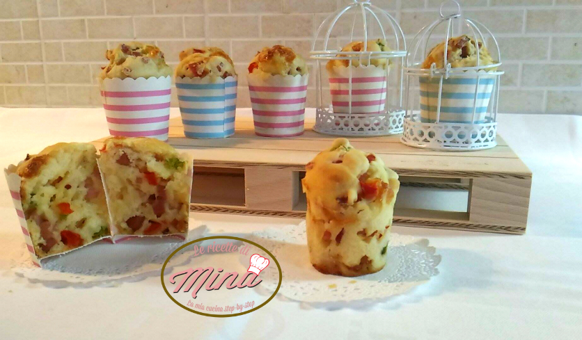 Bocconcini di muffin salati