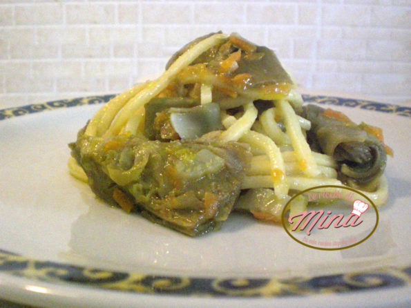 Chitarrone biologico e carciofi light