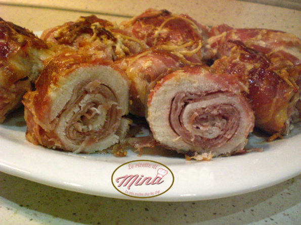 Involtini di pollo tripla farcitura
