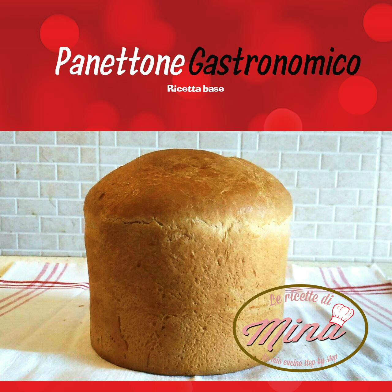 Panettone gastronomico ricetta base