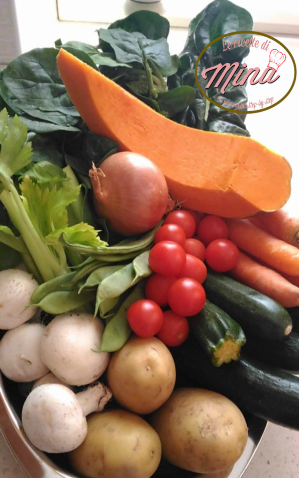 Il mio minestrone fatto in casa