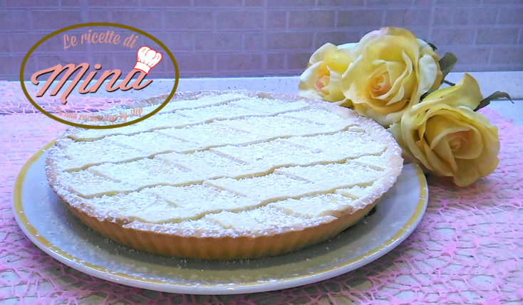 Crostata di frolla e crema pasticcera di una volta