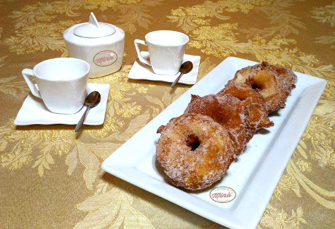 Graffe napoletane fritte