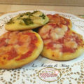 Pizzette da pizzeria rotonde