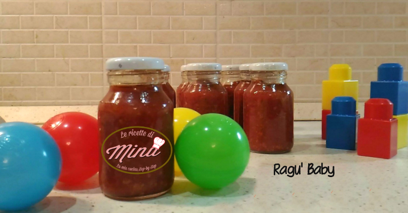 Realizziamo e conserviamo il ragù baby