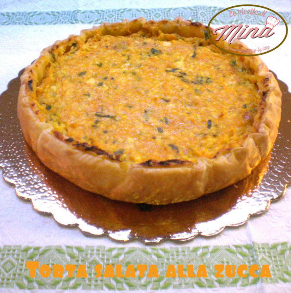 Torta salata alla zucca