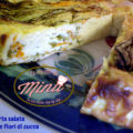 Torta salata ricotta e fiori di zucca