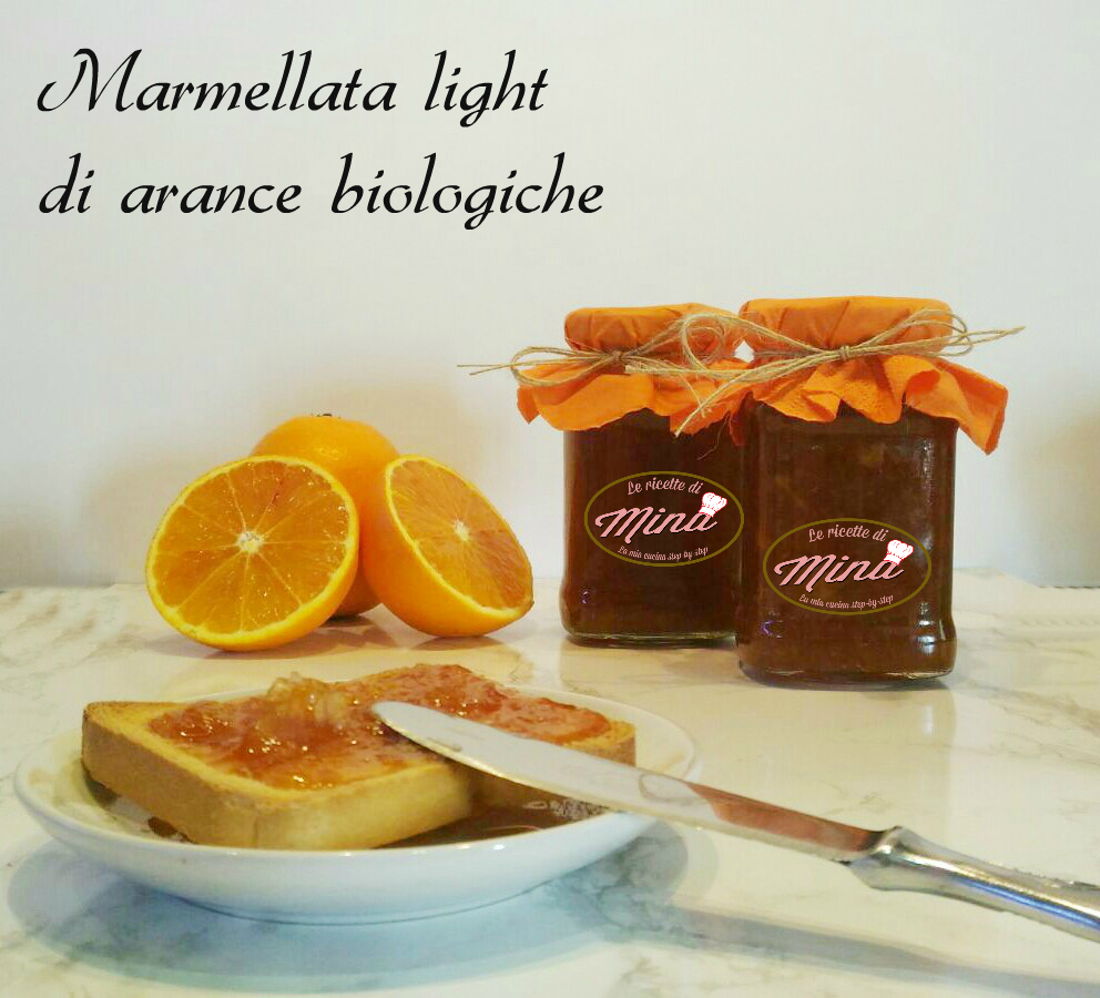 Marmellata light di arance biologiche