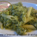 Penne e broccoli al sapore di acciughe