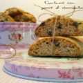 Cantucci con gocce di cioccolato