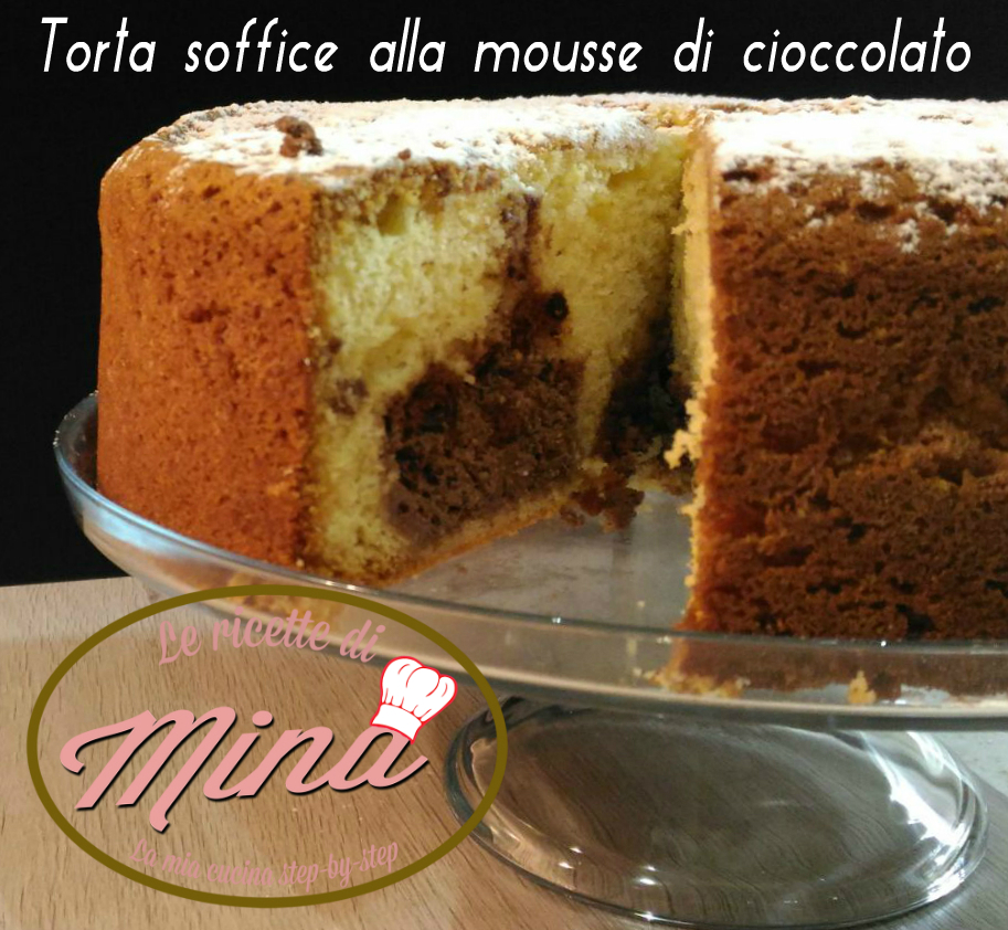 Torta soffice alla mousse di cioccolato