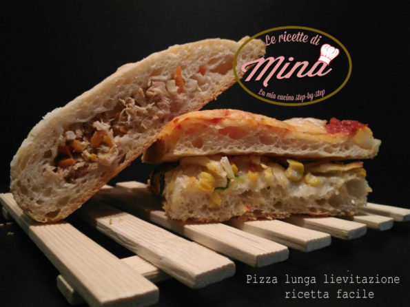 Pizza lunga lievitazione ricetta facile