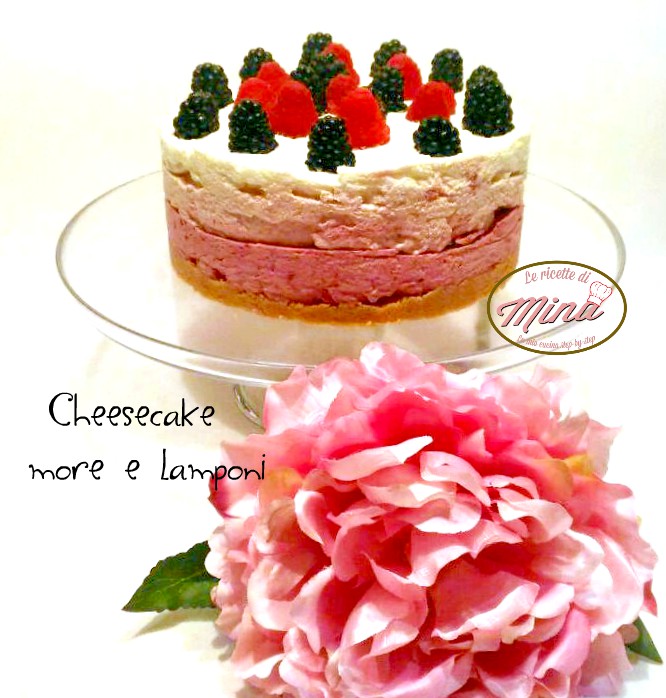 Cheesecake more e lamponi