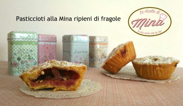 Pasicciotti alla Mina ripieni di fragole