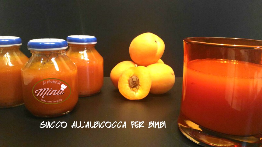 Succo all’albicocca per bimbi