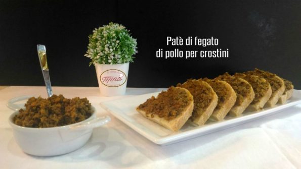 Patè di fegato di pollo per crostini