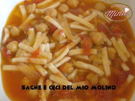 Sagne e ceci del mio molino