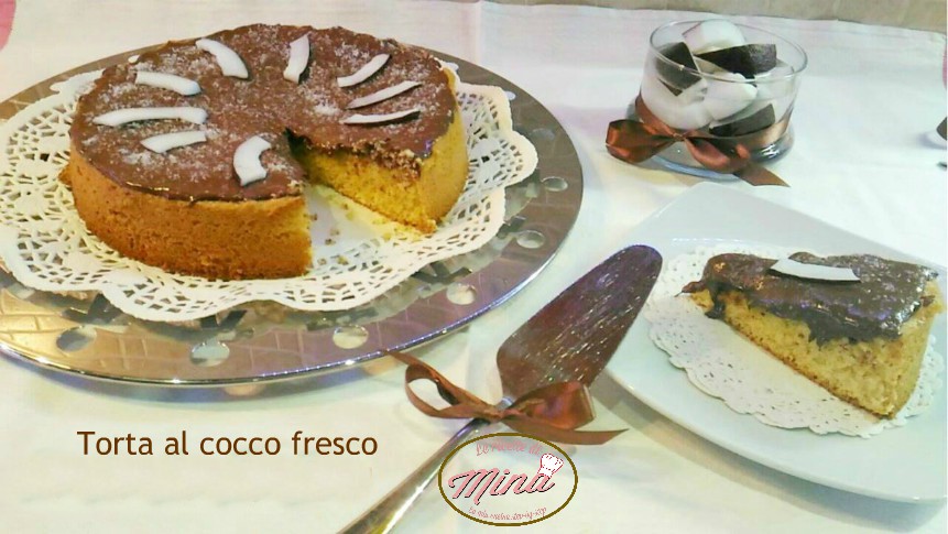 Torta al cocco fresco