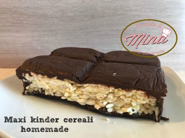 Maxi kinder cereali homemade